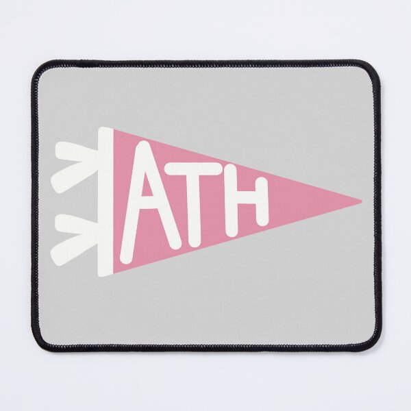 Item preview, Ath pennant - pink designed and sold by eze412.