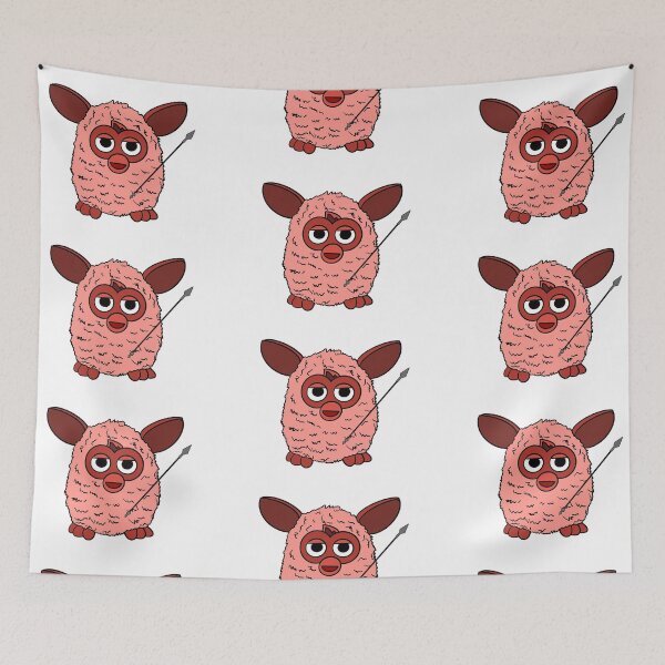 Item preview, Cherry Red Ares Furby designed and sold by Animals-by-JB.