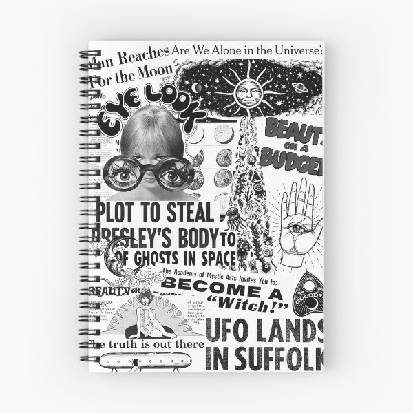 Item preview, Trippy newspaper print designed and sold by Erribeka.