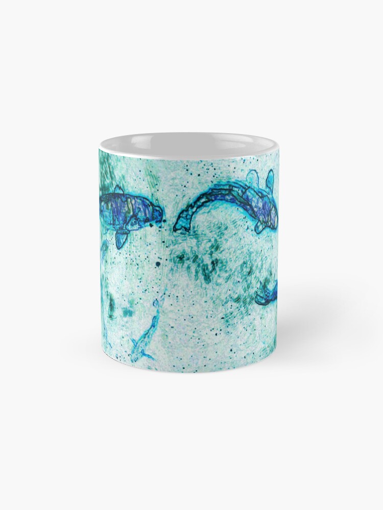 Thumbnail 4 of 6, Coffee Mug, Coy Koi Design designed and sold by Besoul-Design.