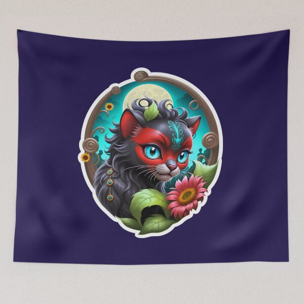 Item preview, Cute Fantasy Kitty Cat designed and sold by TheArtOfPat.