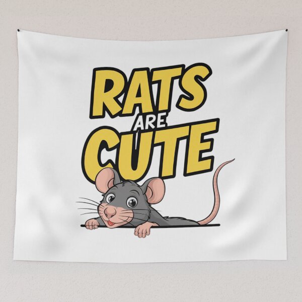 Item preview, Rats are cute designed and sold by 123ks.