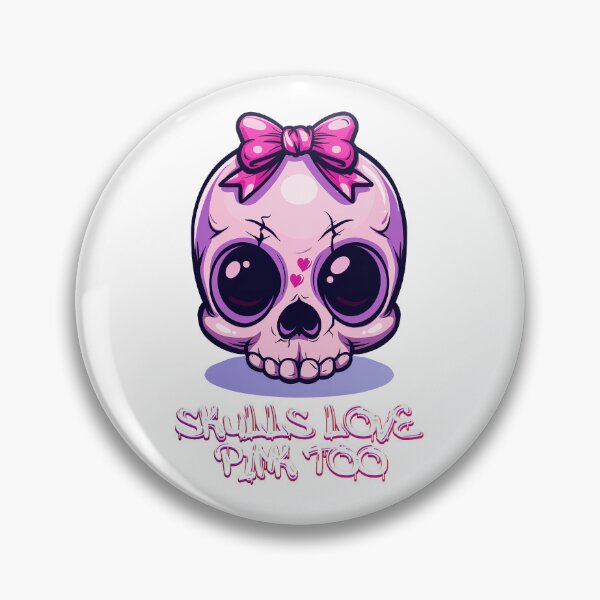 Item preview, Skulls Love Pink Too designed and sold by flamini.