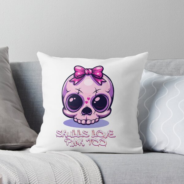 Item preview, Skulls Love Pink Too designed and sold by flamini.