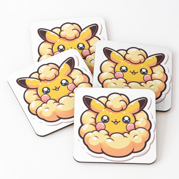 Item preview, Fluffy Chu Sticker 2 designed and sold by rikymorphe.