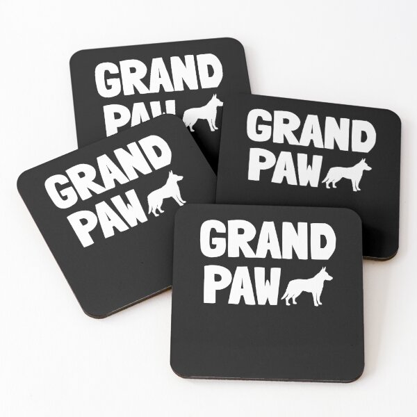 Item preview, Grand Paw Funny Koolie Grandpa Dad Dog Gift  designed and sold by Guarddogdrive.