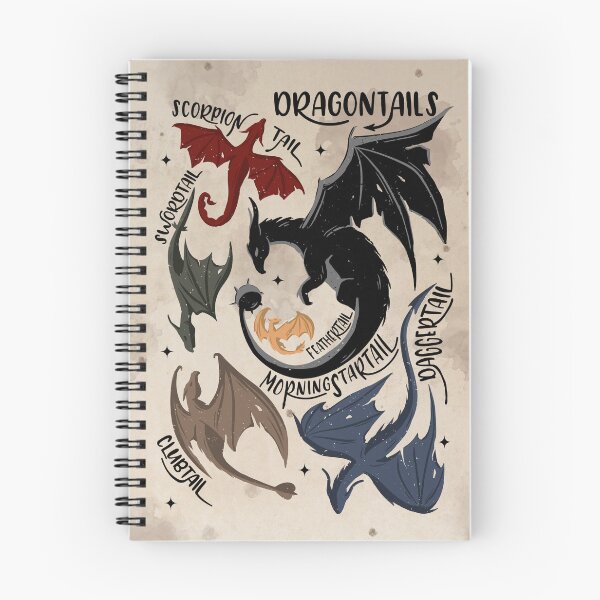 Item preview, DRAGONTAILS - Fourth Wing - Rebecca Yarros - Officially licensed designed and sold by kimcarlika.