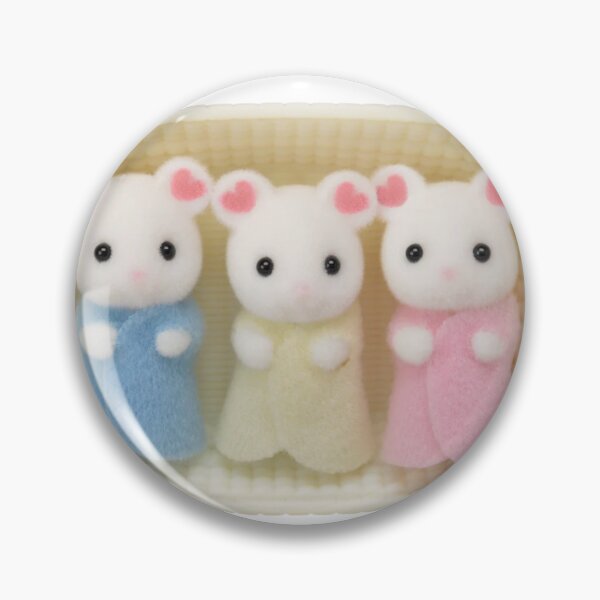 Item preview, triplet mouse calico critter  designed and sold by girlthingys.