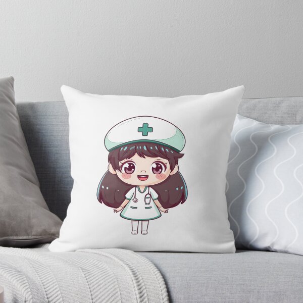 Item preview, Cute Japanese Kawaii Anime Nurse designed and sold by AestheticArtHub.