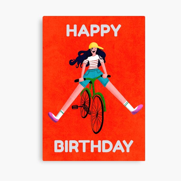 Item preview, Cycle Queen - Birthday Card designed and sold by PlasticPilchard.