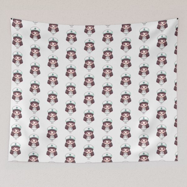 Item preview, Cute Japanese Kawaii Anime Nurse designed and sold by AestheticArtHub.
