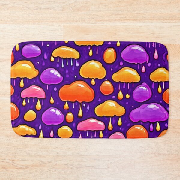Item preview, Colorful Raindrop Pattern Design designed and sold by Health And Fitness Posts e-Store.