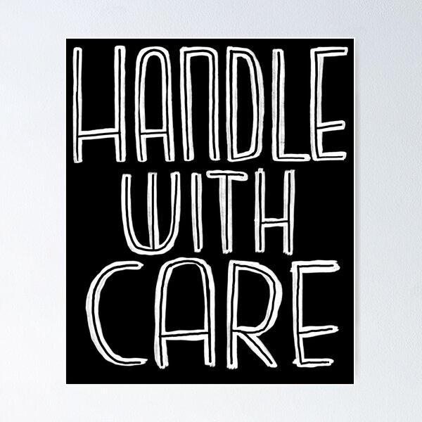 Item preview, Fragile, handle with care designed and sold by badlydrawnbabe.