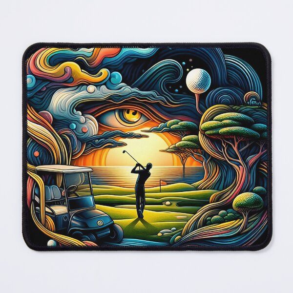 Item preview, Abstract Golf Design Golfer Sunset Swing designed and sold by SportsT-Shirts.