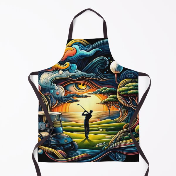 Item preview, Abstract Golf Design Golfer Sunset Swing designed and sold by SportsT-Shirts.