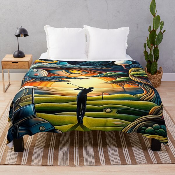 Item preview, Abstract Golf Design Golfer Sunset Swing designed and sold by SportsT-Shirts.