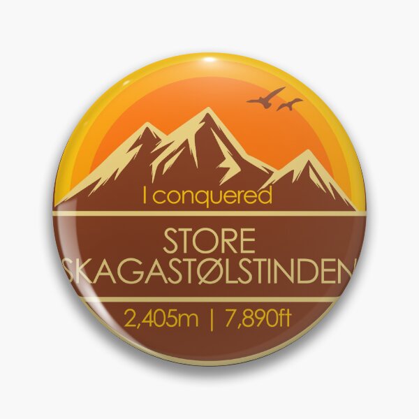 Item preview, I Conquered Store Skagastølstinden Hiker's Collectable designed and sold by LegsMiserable.