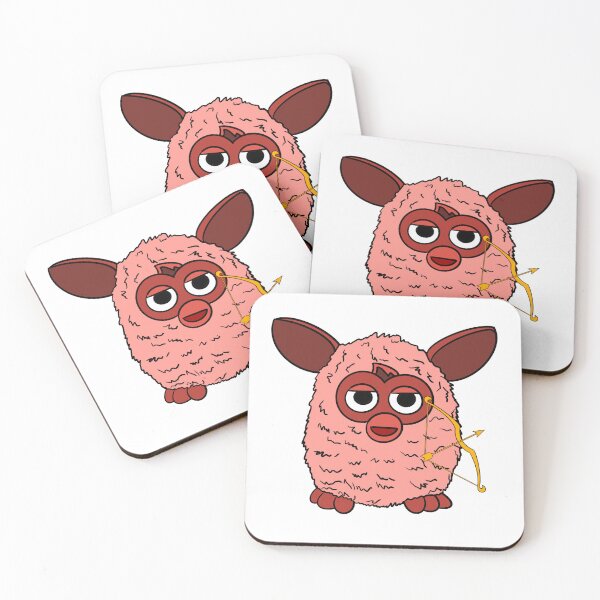 Item preview, Cherry Red Artemis Furby designed and sold by Animals-by-JB.