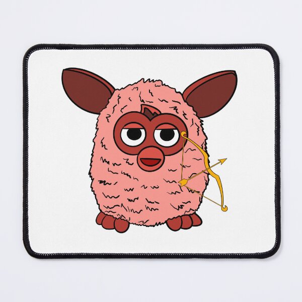 Item preview, Cherry Red Artemis Furby designed and sold by Animals-by-JB.