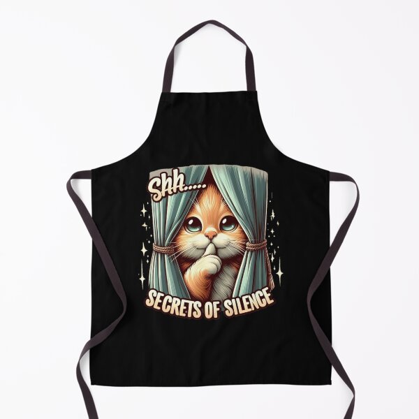 Item preview, Cat say Shhh... secrets of silence designed and sold by Coollzone.