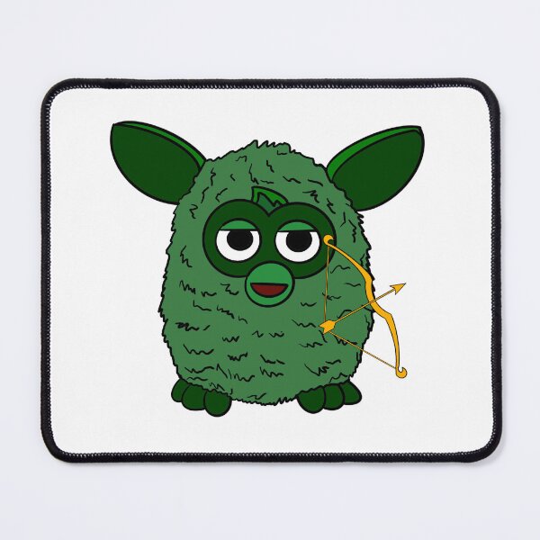 Item preview, Forest Green Artemis Furby designed and sold by Animals-by-JB.