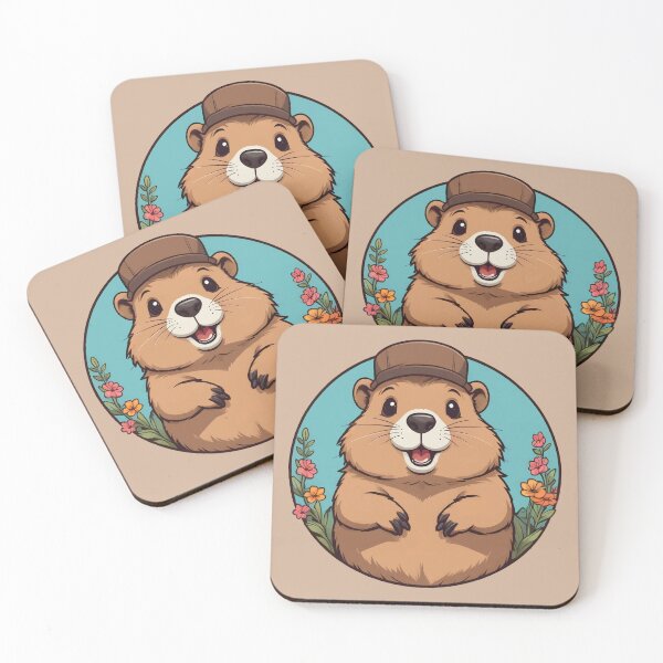 Item preview, Cute Groundhog designed and sold by WildlifeInc.