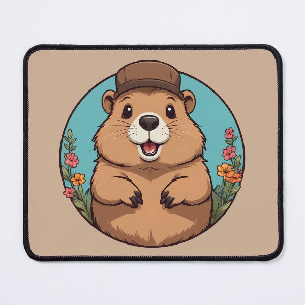 Item preview, Cute Groundhog designed and sold by WildlifeInc.