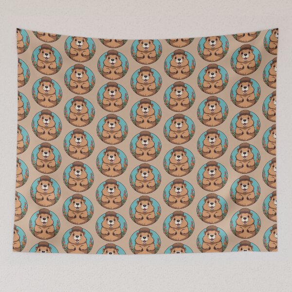 Item preview, Cute Groundhog designed and sold by WildlifeInc.