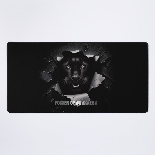 Item preview, POWER OF DARKNESS, Power hidden in the shadows, BLACK PANTHER,3 designed and sold by CrisMor-Art.