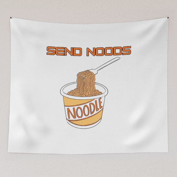 Item preview, Send Noods Funny Ramen  for Noodle Lovers designed and sold by SoyMoni.