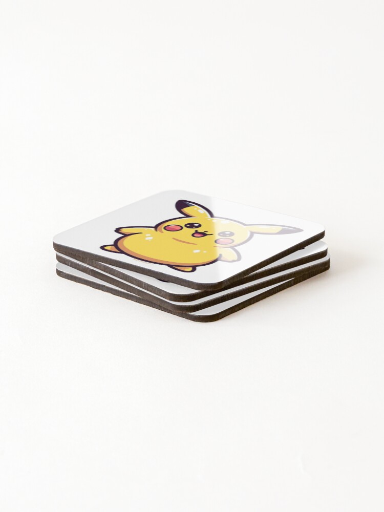 Thumbnail 4 of 5, Coasters (Set of 4), Fatchu Sticker designed and sold by rikymorphe.