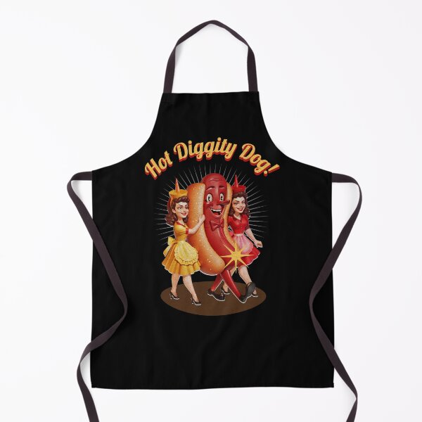 Item preview, Hot Diggity Dog! Vintage designed and sold by Wander X Design.