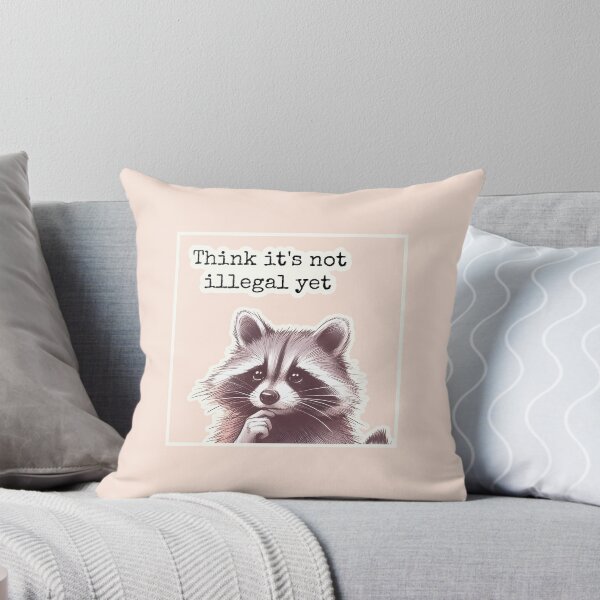 Item preview, Thinking Raccoon designed and sold by SweetLog.