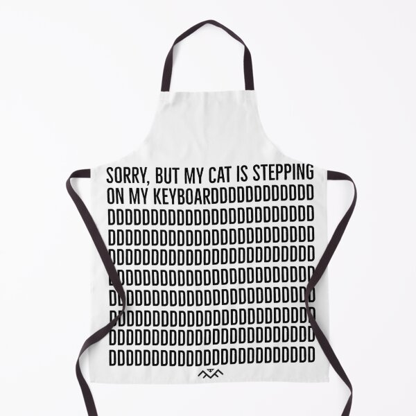 Item preview, My Cat Stepping on Keyboard Humor designed and sold by 1Felinophile.