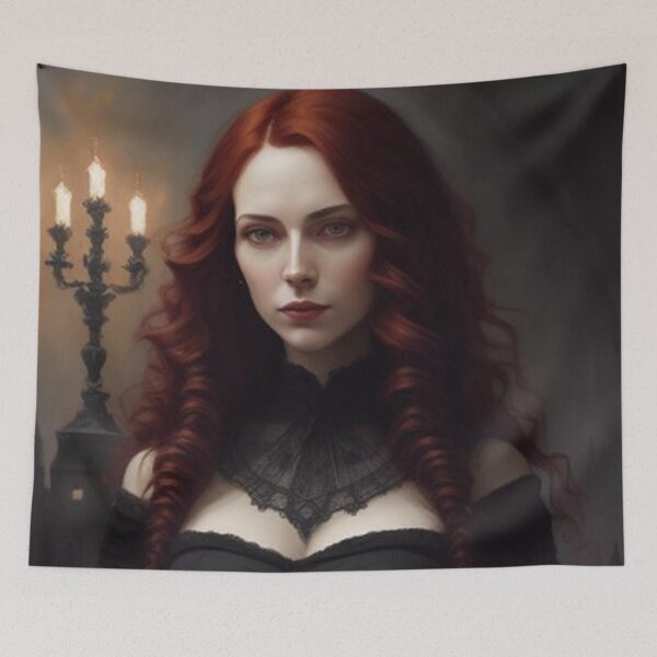 Item preview, Lady Goth Portrait  designed and sold by TheDarkWardrobe.