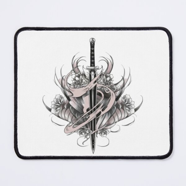 Item preview, sword anime tattoo style designed and sold by Baldazar.