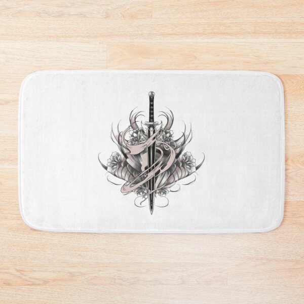 Item preview, sword anime tattoo style designed and sold by Baldazar.