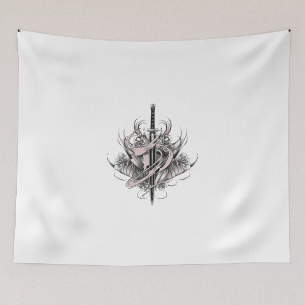 Item preview, sword anime tattoo style designed and sold by Baldazar.