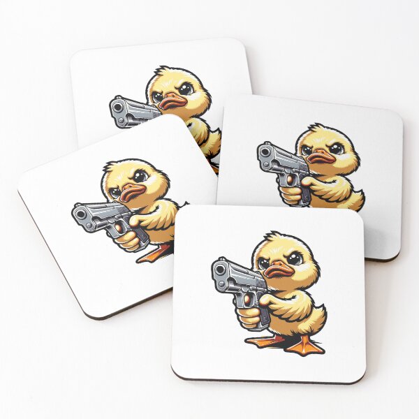 Item preview, Duck with a Gun designed and sold by SekoOne.