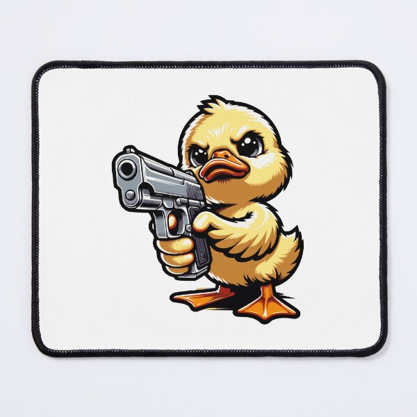 Item preview, Duck with a Gun designed and sold by SekoOne.