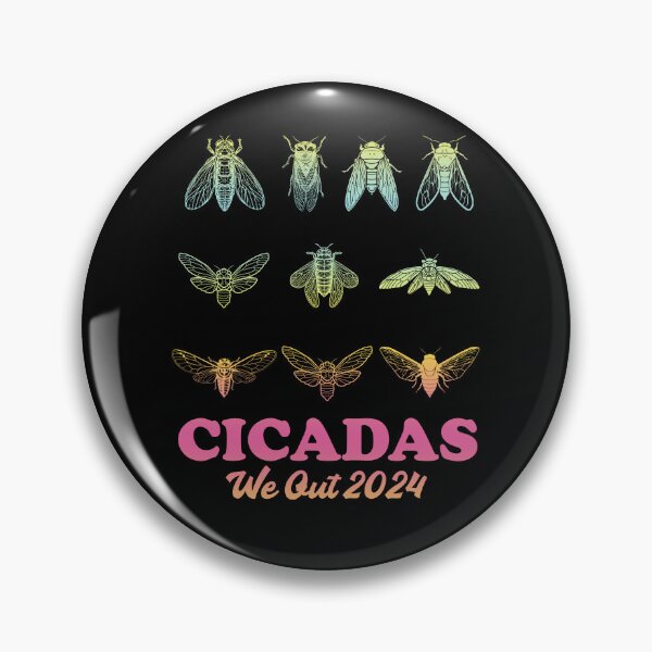 Item preview, We Out Cicada 2024 Funny Insect Bug Vintage designed and sold by BelkaMed.