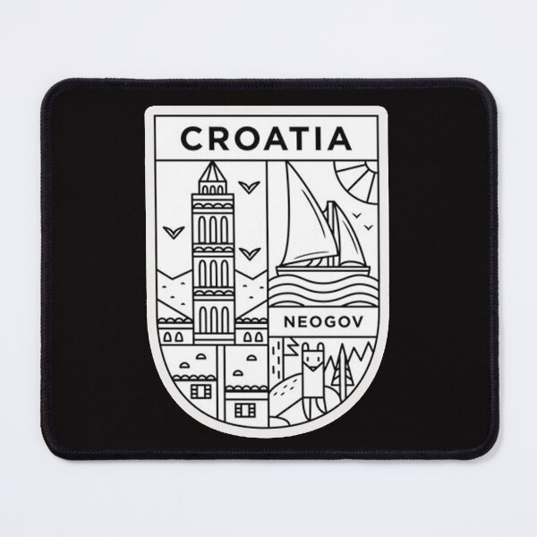 Item preview, croatia designed and sold by Ratatatts.