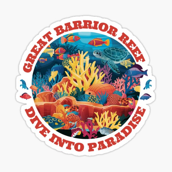 Item preview, Great Barrier Reef: Dive into Paradise designed and sold by trendybutterfly.