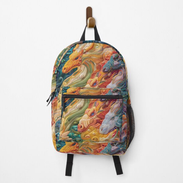 Item preview, Rainbow Fantasy Dragons designed and sold by GroovyPixels.