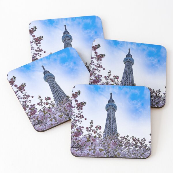 Item preview, Tokyo Sky Tree with blue sky  designed and sold by GingaDesigns.