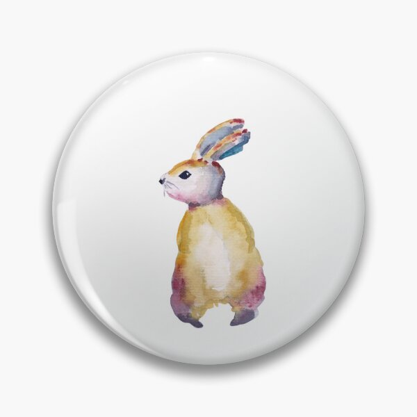 Item preview, Sweet , Colorful, Bunny Watercolor designed and sold by Artbydekloe.