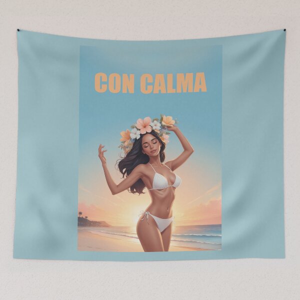 Item preview, Relax peace design spanish quotes designed and sold by La Loca.