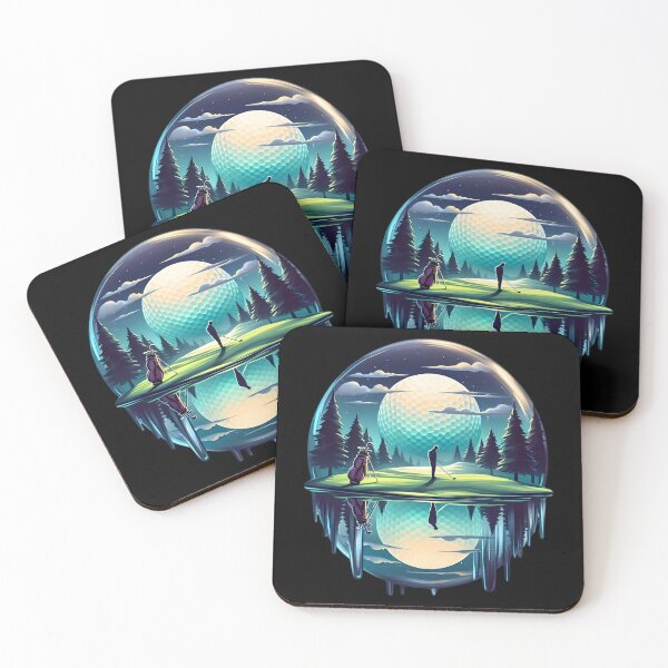 Item preview, Starry Night Golfer Escape Golfing Twilight Fairway designed and sold by SportsT-Shirts.