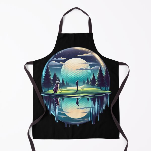 Item preview, Starry Night Golfer Escape Golfing Twilight Fairway designed and sold by SportsT-Shirts.