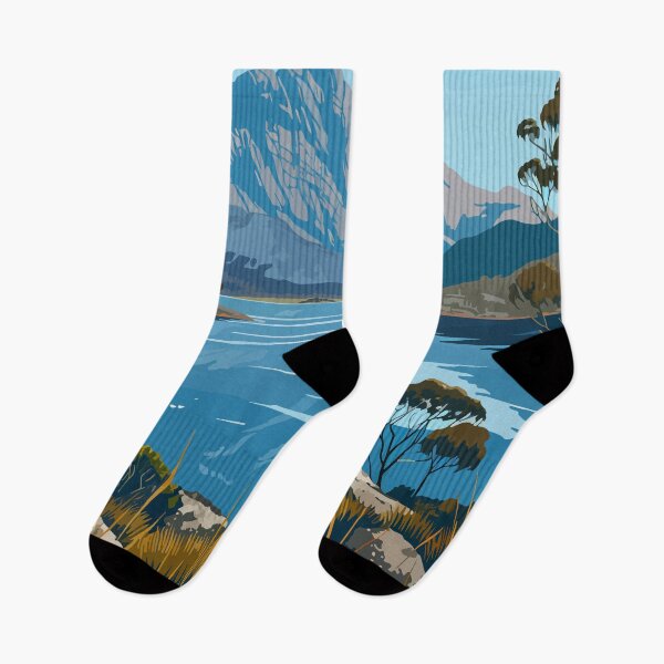 Item preview, Tasmania Australia Travel Art Vintage designed and sold by KrisSidDesigns.